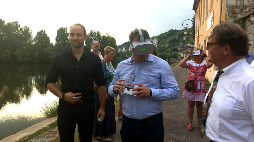 Château-Gaillard aux Andelys : Lancement de l'application Legendr®