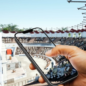 Rendr : Reconstitution historique du Théâtre Gallo-Romain, Les Bouchauds en Charente en réalité virtuelle