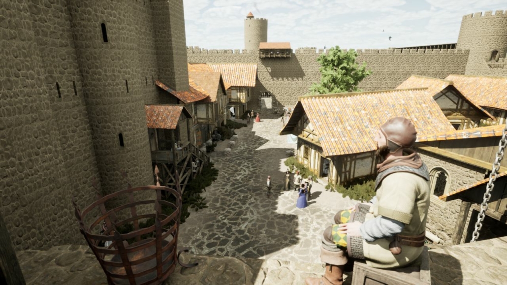 Legendr : Reconstitution historique en réalité virtuelle de la Cité Médiévale de Vouvant en Vendée