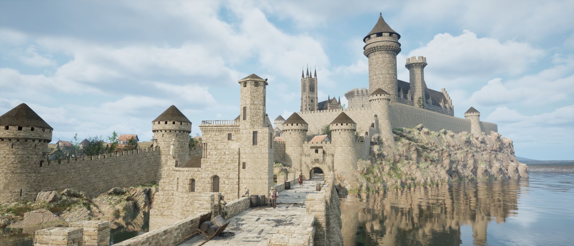 Legendr : Reconstitution 3D du Château de Decize
