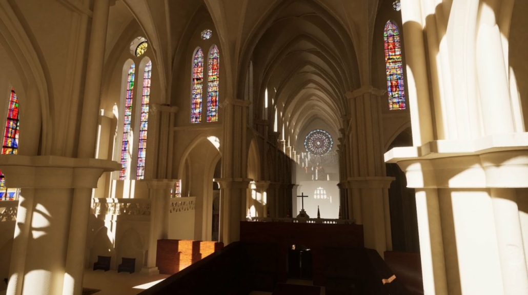 Rendr : Reconstitution historique de jubé