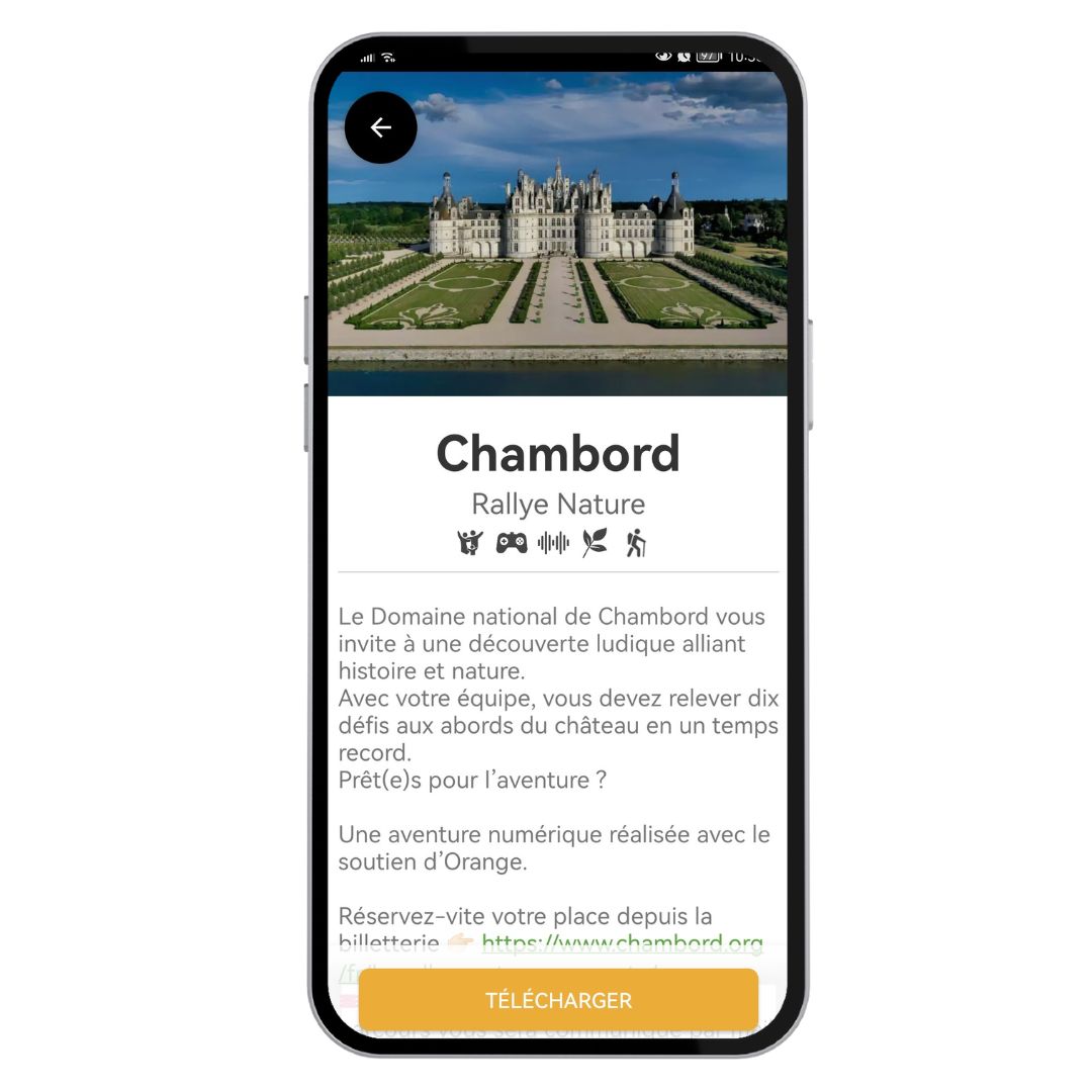 Application Legendr - Chambord
