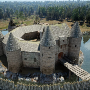 reconstitution 3d de Commequiers