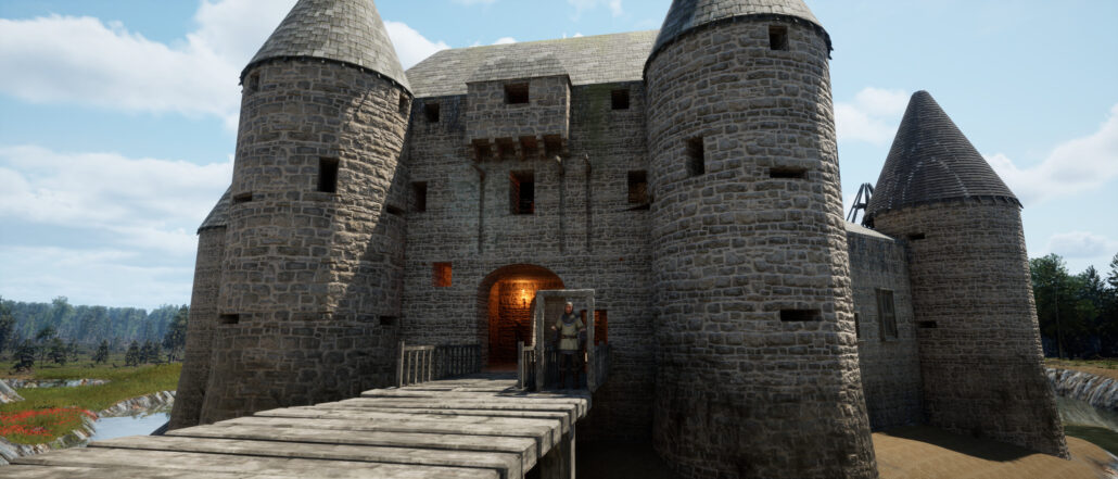reconstitution 3d de Commequiers