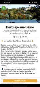 parcours Legendr Herblay sur seine