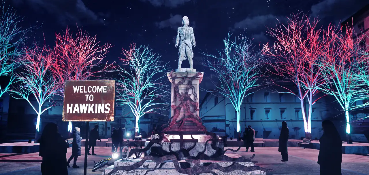 stranger-things-fête-des-lumieres-2025-lyon