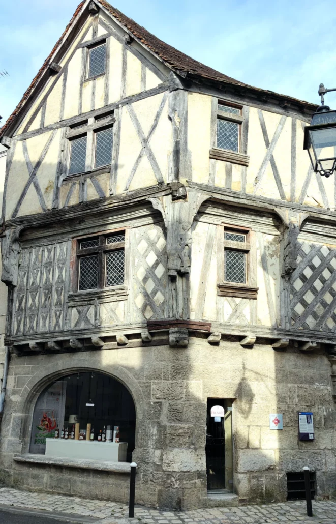 La maison de la Lieutenance dans la vieille ville de Cognac