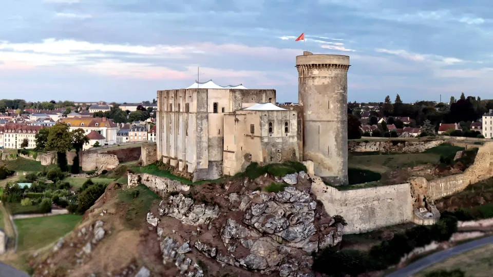 Le château Guillaume-le-Conquérant à Falaise