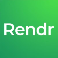 Logo Rendr : réalité virtuelle - reconstitution historique 3D - patrimoine