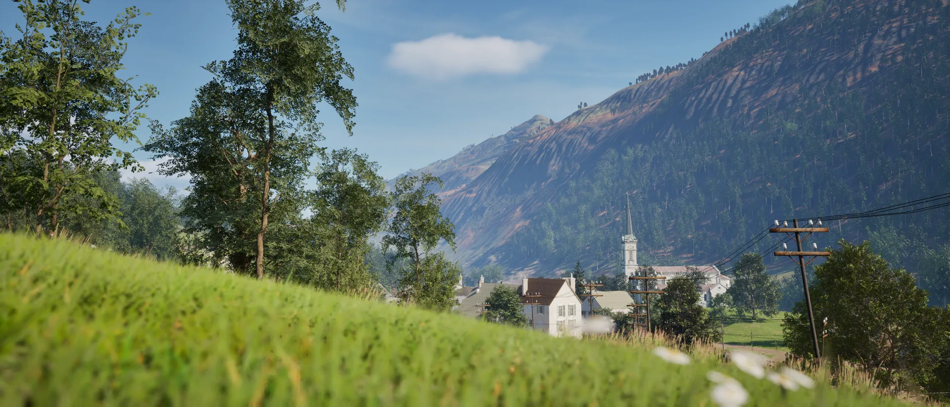 Montbovon dans la vallée Montbovon dans la vallée