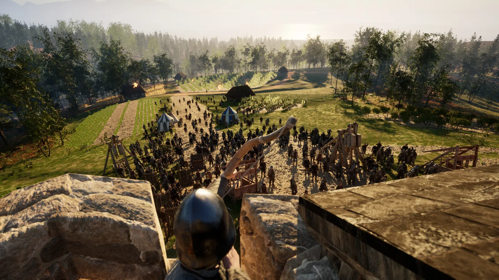 Un archer sur les remparts Un archer sur les remparts