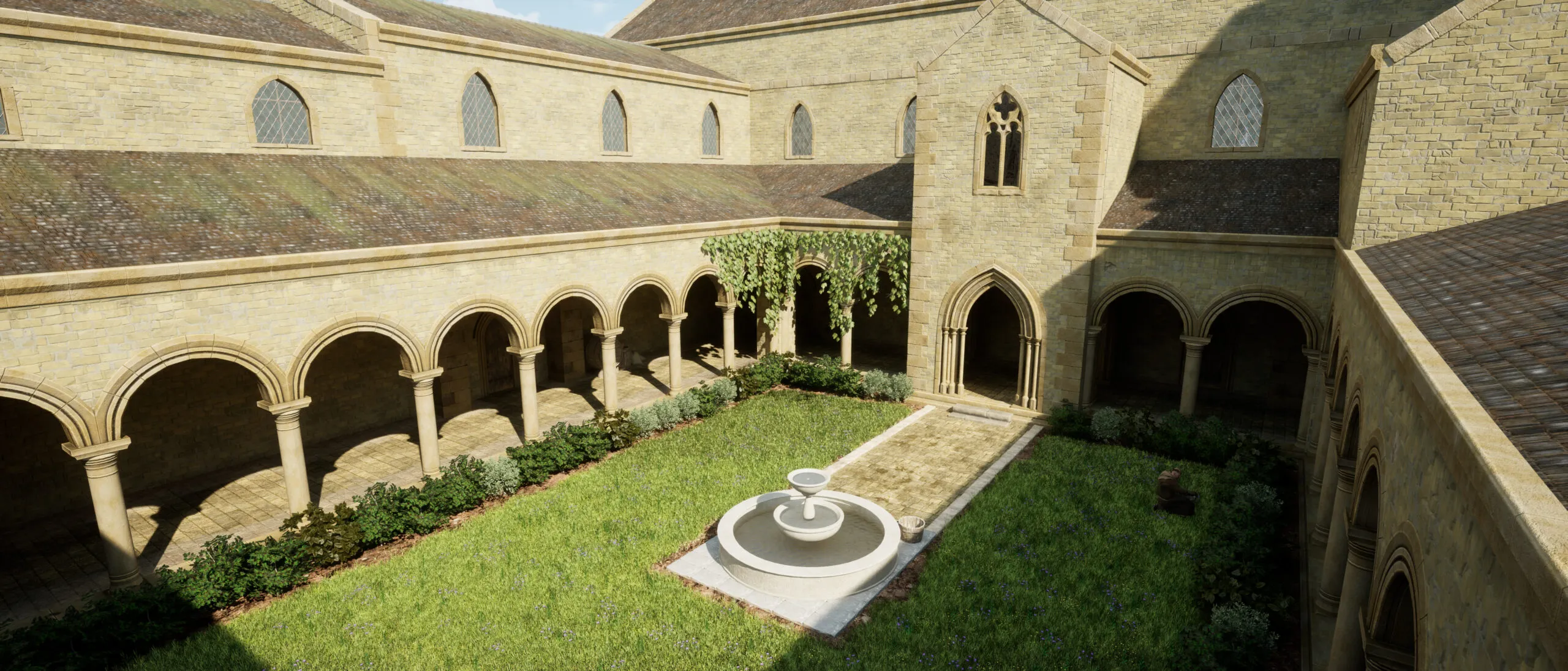 capture d'ecran reconstruction 3D Bergues legendr