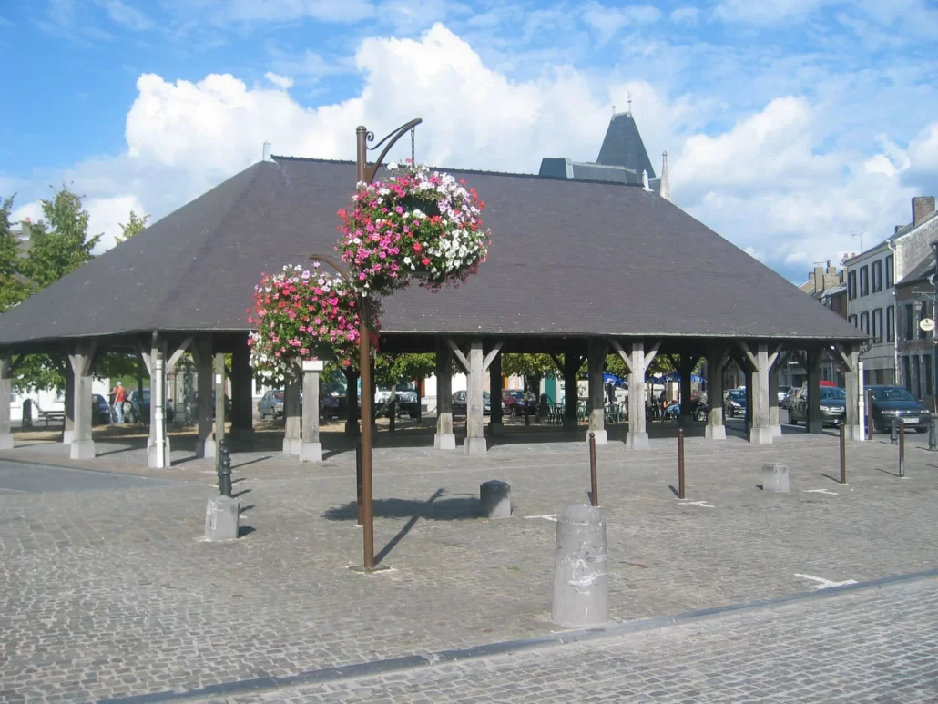 La halle de Rocroi