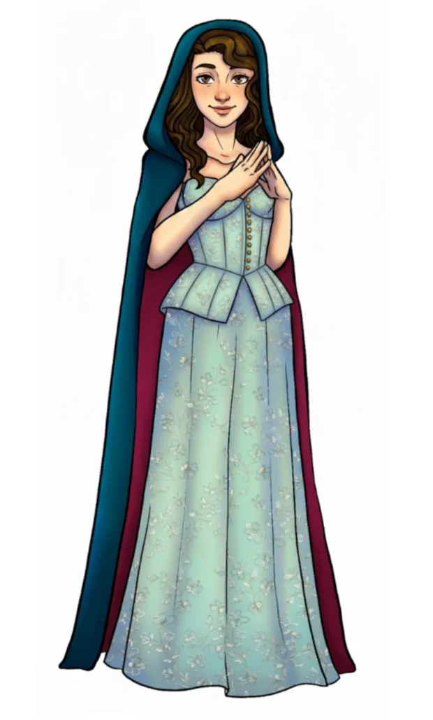 La fée Mélusine, personnage du parcours Legendr de Vouvant
